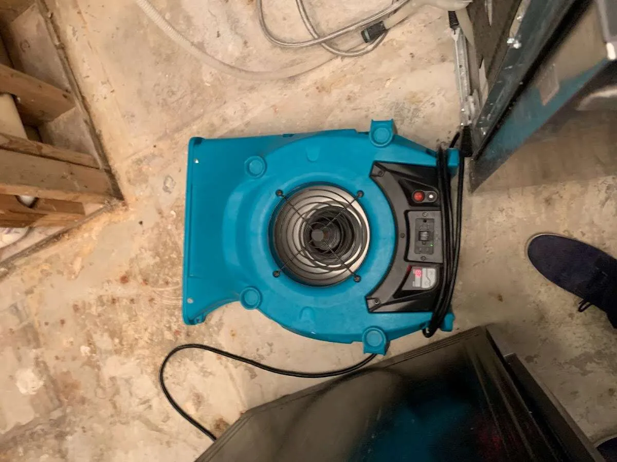 Air mover drying equipment for Mold Remediation & Removal in Wentzville
